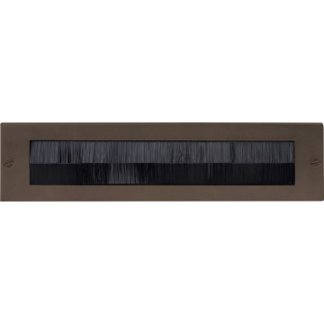Tochtborstel BASICS LB535BI massief brons