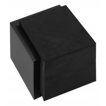 Deurstop SQUARE LSQ46 vloer mat zwart