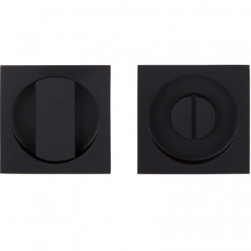 Set mit versenkten Schalen SQUARE LSQ54S PVD mattschwarz beschichtet Edelstahl-304