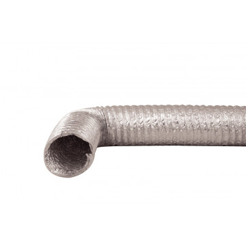 Flexibele afvoerslang Ø127 mm 3 m aluminium