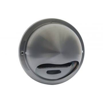 Bolrooster fijnmazig gaas Ø100 mm titanium RVS-304