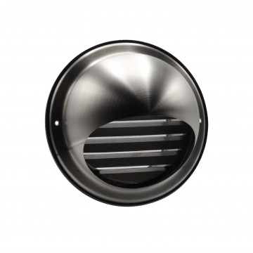 Bolrooster fijnmazig gaas Ø150 mm RVS-304