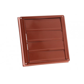 Lamellenrooster Ø 150 mm terracotta RVS-304