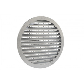 Schoepenrooster met grofmazig gaas Ø315 mm aluminium