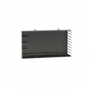 Spouwvoegventilatierooster 50 mm grijs kunststof