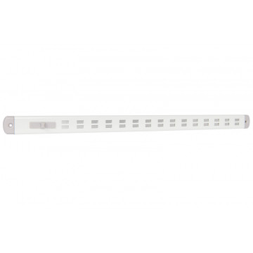 ALU schuifrooster Bold Line 500x30 mm wit
