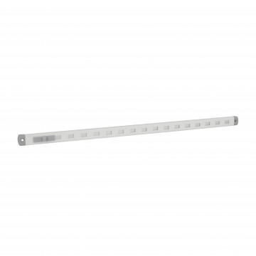 ALU schuifrooster Bold Line 500x20 mm wit