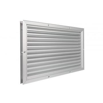 Deurrooster 545 x 345 mm geanodiseerd aluminium