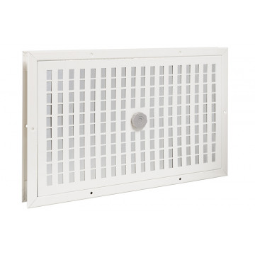 Deurrooster afsluitbaar 445 x 245 mm aluminium