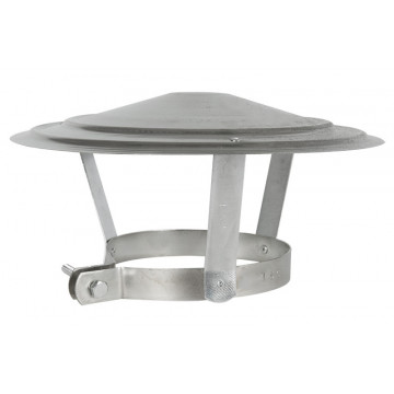 Regenkap Ø155-160 mm gegalvaniseerd staal