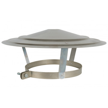 Regenkap Ø220 mm gegalvaniseerd staal