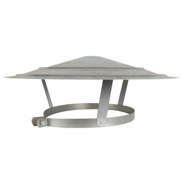 Regenkap Ø300 mm gegalvaniseerd staal