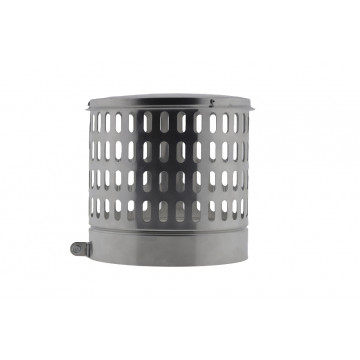 Kraaienkap Ø200 mm aluminium