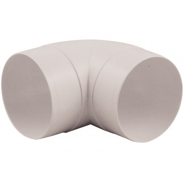 Bocht Ø100 mm 90° kunststof