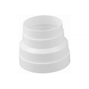 Verloopstuk Ø80-100 mm kunststof