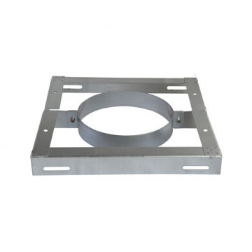 Omkokeringsbeugel Ø150 mm voor rookkanaal dubbelwandig RVS-304