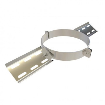 Daksteun Ø175 mm voor rookkanaal dubbelwandig RVS-304