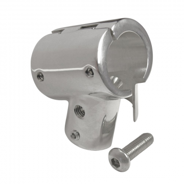 T-Stück geteilt 60° für Rohr 22 mm Edelstahl-316 (A4)