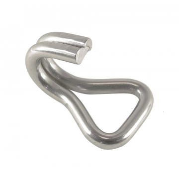 Gurthaken schwere Ausführung 7 x 56 mm für Gurtbreite 25 mm Edelstahl-316 (A4)