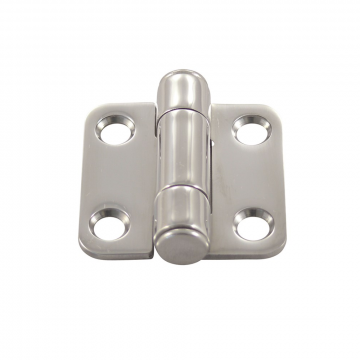 Scharnier mit Halteautomatik 38 x 37 mm (1,5±0,4Nm) Edelstahl-316 (A4)