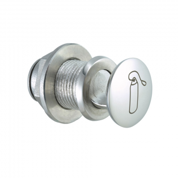 Fenderhaken Pop-Out 34 mm für Seil 6-8 mm Edelstahl-316 (A4)