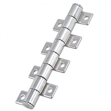 Scharnier mit Halteautomatik und kurzen Flügeln 51 x 28,5 mm (1,9±0,4Nm) Edelstahl-316 (A4)