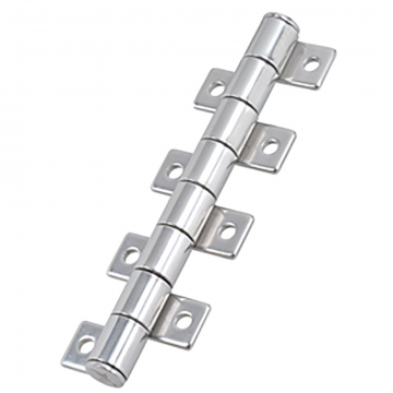 Scharnier mit Halteautomatik und kurzen Flügeln 99 x 28,5 mm (4,1±0,7Nm) Edelstahl-316 (A4)
