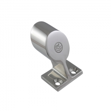 Handlaufendstück 60° MT-Serie für Rohr 22 mm Achshöhe 38 mm Edelstahl-316 (A4)