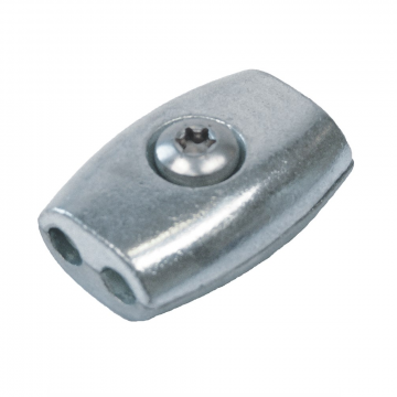 Eiform Drahtseilklemme 4 mm Edelstahl-316 (A4)
