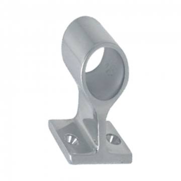 Handlaufdurchlass 60° für Rohr 22 mm Achshöhe 38 mm Edelstahl-316 (A4)