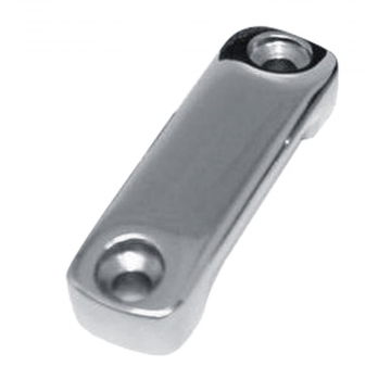 Gurtbandbügel "Design" 48 x 15 mm für Gurtbreite 25 mm Edelstahl-316 (A4)