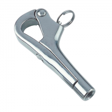 Pelikanhaken mit Innengewinde M10 Länge 125 mm Edelstahl-316 (A4)