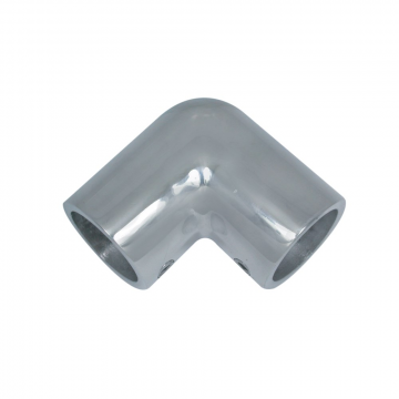 Relingeckverbinder 90° für Rohr 25 mm Edelstahl-316 (A4)