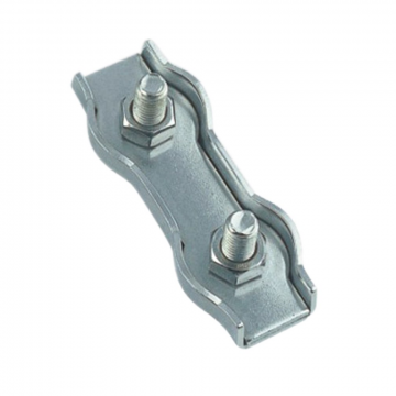 Duplex Drahtseilklemme 2 mm Edelstahl-316 (A4)