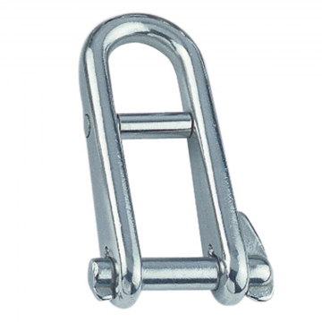 Schlüsselschäkel mit festem Steg 5 mm Edelstahl-316 (A4)