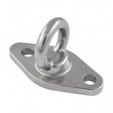 Grundplatte mit Ringmutter MT-Serie 8 mm Edelstahl-316 (A4)