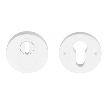 Massieve veiligheidscilinderrozet Piet Boon ONE PBVEIL-KT met kerntrekbeveiliging SKG*** wit