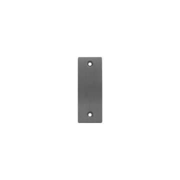 Griffplatte massiv Schraubenabstand 67 mm matt poliert Edelstahl