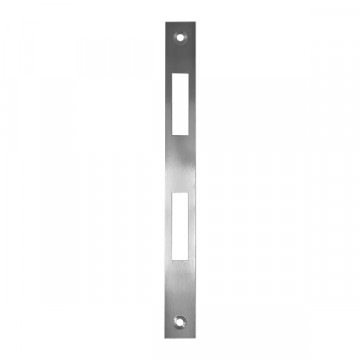 Flachschließblech für Rohrrahmenschlösser Edelstahl