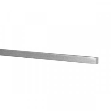 Vierkantstahl 6 x 6 mm Edelstahl-304 (A2) unbearbeitet