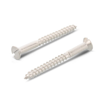Senk-Holzschrauben mit Schlitz DIN 97 A4 3,5X30 (200 Stück)