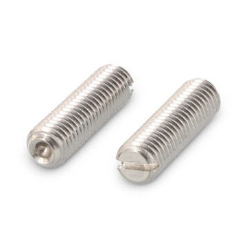 Gewindestifte mit Schlitz und Ringschneide DIN 438 A4 M12X35 (50 Stück)