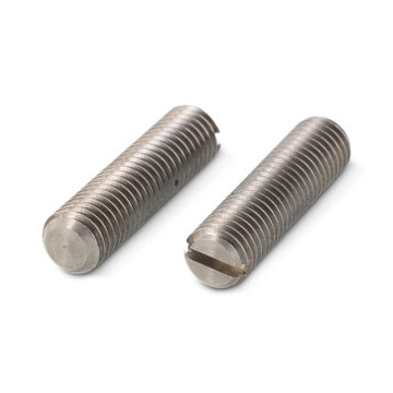 Gewindestifte mit Schlitz und Kegelkuppe DIN 551 A4 M10X40 (50 Stück)