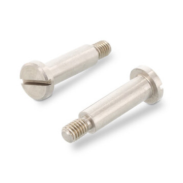 Flachkopfschrauben mit Schlitz und Ansatz DIN 923 1.4305 M3X6 (100 Stück)