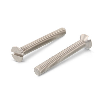 Senkschrauben mit Schlitz DIN 963 A4 M12X70 (50 Stück)