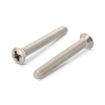 Linsensenkschrauben mit Kreuzschlitz DIN 966 A4 M4X16 H (500 Stück)