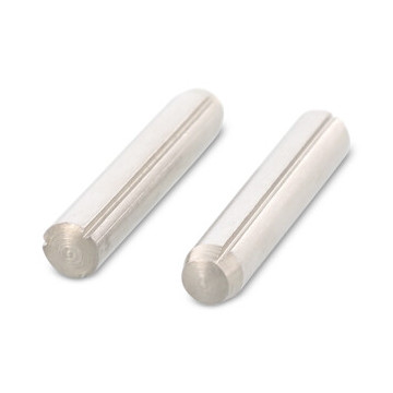 Zylinderkerbstifte mit Fase DIN 1473 1.4305 6X75 (100 Stück)