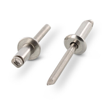 Blindnieten mit Flachkopf und gerilltem Nietdorn ISO 15983 A4/A4 5X30 (250 Stück)