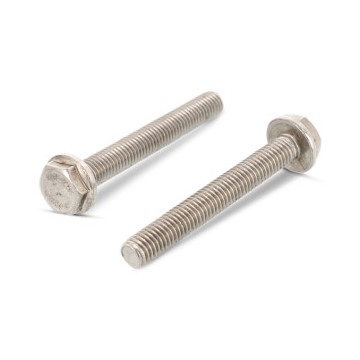 Sechskantschrauben mit Flansch und Vollgewinde DIN 6921 A4-70 M8X55/55 (200 Stück)