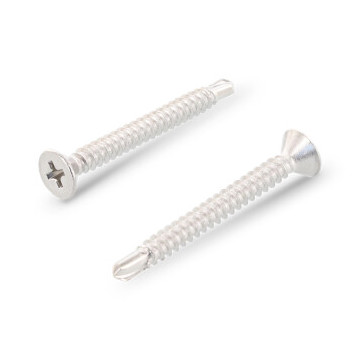 Bohrschrauben mit Senkkopf, Form O DIN 7504 A4 O 4,8X38 H (1000 Stück)